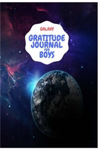 Galaxy Gratitude Journal For Boys