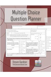 Multiple Choice Question Planner