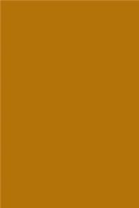 Simple Gold Color Notebook