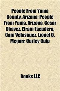 People from Yuma County, Arizona