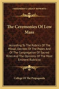 Ceremonies of Low Mass