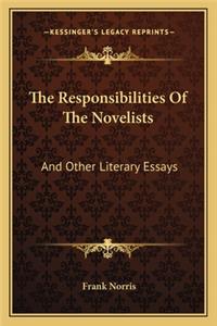 Responsibilities of the Novelists