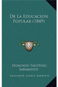 de La Educacion Popular (1849)