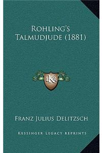 Rohling's Talmudjude (1881)