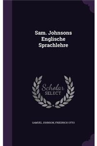 Sam. Johnsons Englische Sprachlehre