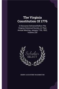 The Virginia Constitution of 1776