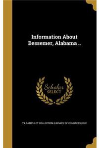 Information About Bessemer, Alabama ..