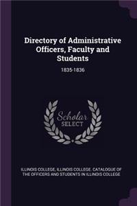 Directory of Administrative Officers, Faculty and Students