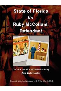 State of Florida vs. Ruby McCollum, Defendant