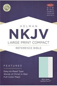 Large Print Compact Reference Bible-NKJV