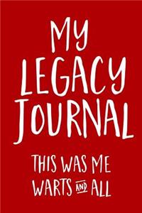 My Legacy Journal (Red)