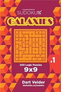 Sudoku Galaxies - 200 Logic Puzzles 9x9 (Volume 1)