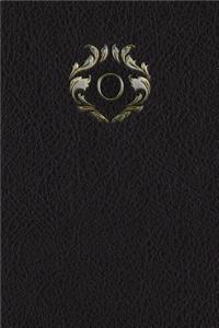 Monogram O Blank Book