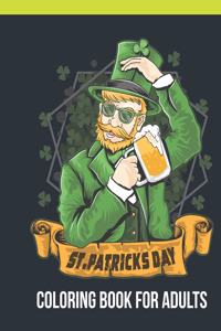 St. Patricks Day Coloring Book For Adults