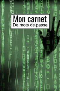 Mon carnet de mots de passe