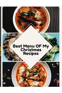 Best Menu OF My Christmas Recipes
