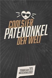 Coolster Patenonkel der Welt I Terminplaner & Taschenkalender 2020