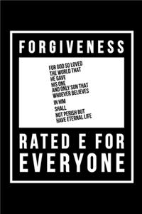Forgiveness Rated E for Everyone