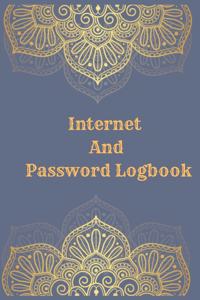 Internet And Password Logbook