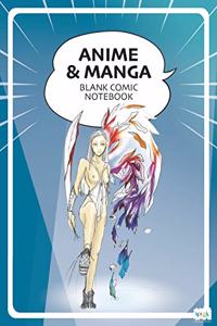 Anime Manga Blank Comic Notebook
