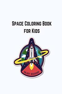 Space Coloring Book for Kids