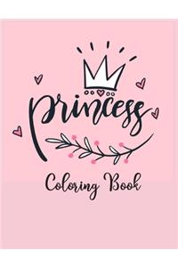 Princess Coloring Book