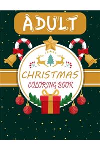 Adult Christmas Coloring Book