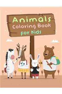 Animal Coloring Book for Kids