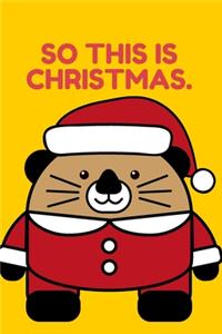 So This Is Christmas