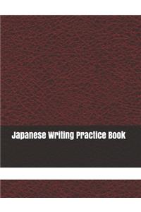 Japanese Writing Practice Book