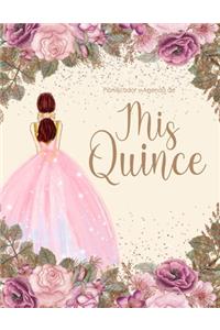 Planificador y Agenda de Mis Quince Anos