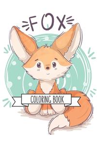 Fox Coloring Book