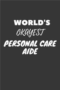 Personal Care Aide Notebook