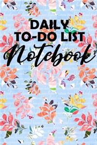 Daily To-Do List Notebook