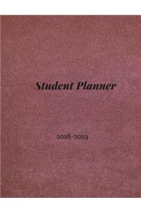 Student Planner 2018-2019: Student Planner Book, High School Student Planners, Undated Student Planner, College Weekly Planner, Elementary Student Planners, 2018-2019 Academic Planner, Ground Theme