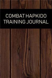 Combat Hapkido Training Journal