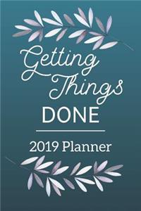 Getting Things Done 2019 Planner