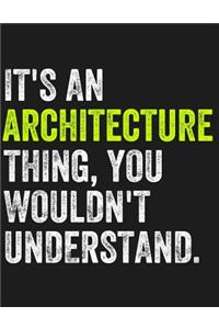 It's an Architecture Thing, You Wouldn't Understand