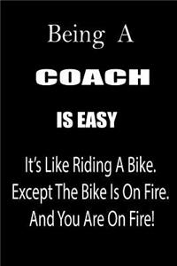 Being a Coach Is Easy