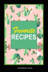 Blank Kitchen Cookbook to Write in