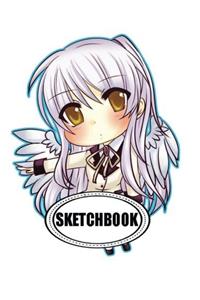 Sketchbook : Girl Anime 06: 120 Pages of 8.5 x 11 Blank Paper for Drawing, Doodling or Sketching (Sketchbooks)
