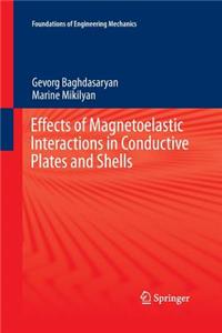 Effects of Magnetoelastic Interactions in Conductive Plates and Shells