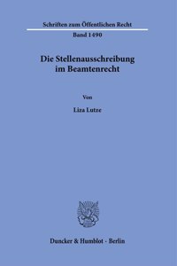 Die Stellenausschreibung Im Beamtenrecht