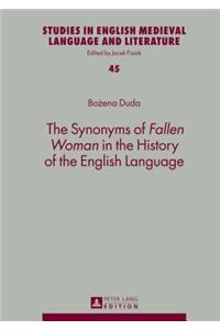 Synonyms of Fallen Woman in the History of the English Language