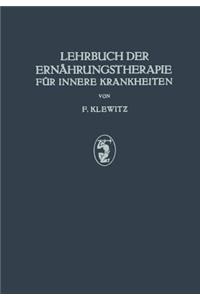 Lehrbuch Der Ernährungstherapie Für Innere Krankheiten