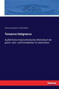 Tensaurus Italograecus
