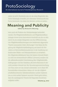 Meaning and Publicity