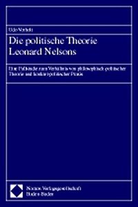Die Politische Theorie Leonard Nelsons