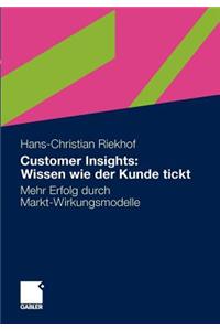 Customer Insights: Wissen wie der Kunde tickt