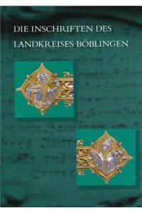 Die Inschriften Des Landkreises Boblingen